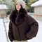 Cute Woman Куртка с меховым воротником  010-857 146271