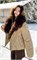 Cute Woman Куртка с меховым воротником  010-857 146272