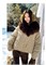 Cute Woman Куртка с меховым воротником  010-857 146272