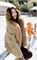 Cute Woman Куртка с меховым воротником  010-856 146276