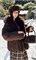Cute Woman Куртка с меховым воротником  010-856 146277