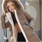 Cute Woman Пуховик-пальто с капюшоном  8801 146367