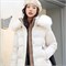 Cute Woman Пуховик-пальто с капюшоном  8801 146365