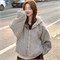 Cute Woman Куртка ретро с капюшоном  017-613 146456