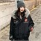 Cute Woman Куртка ретро с капюшоном  017-615 146458