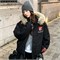 Cute Woman Куртка ретро с капюшоном  017-615 146458