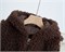 Cute Woman Жилет из овечьей шерсти с капюшоном  026-A02 146485