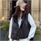 Cute Woman Жилет из искусственной кожи  026-A10 146497
