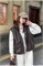 Cute Woman Жилет из искусственной кожи  026-A10 146499