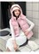Cute Woman Жилет с капюшоном  016-2603 146530