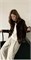 Cute Woman Куртка с трикотажными рукавами  001-B05 146604
