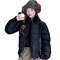Cute Woman Куртка с меховым воротником-стойкой  001-B21 146618