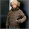 Cute Woman Куртка с меховым воротником-стойкой  001-B21 146620
